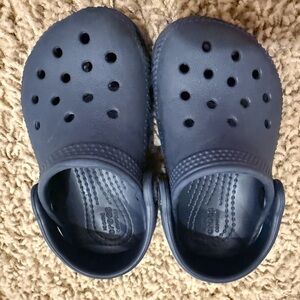 CROCS Kids Slip-On Sandals - Dark Blue